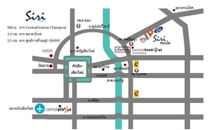 Siri Hotel Chiang Mai Ngoại thất bức ảnh